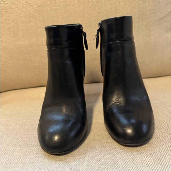 Tory Burch booties black leather W 7.5 - Picture 4 of 5